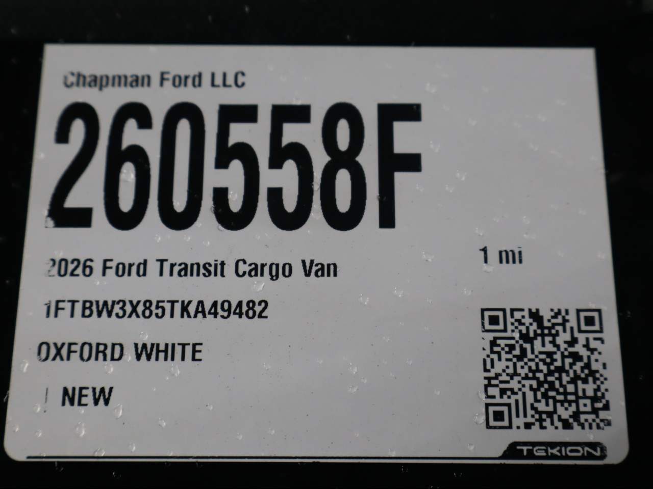 2026 Ford Transit 350