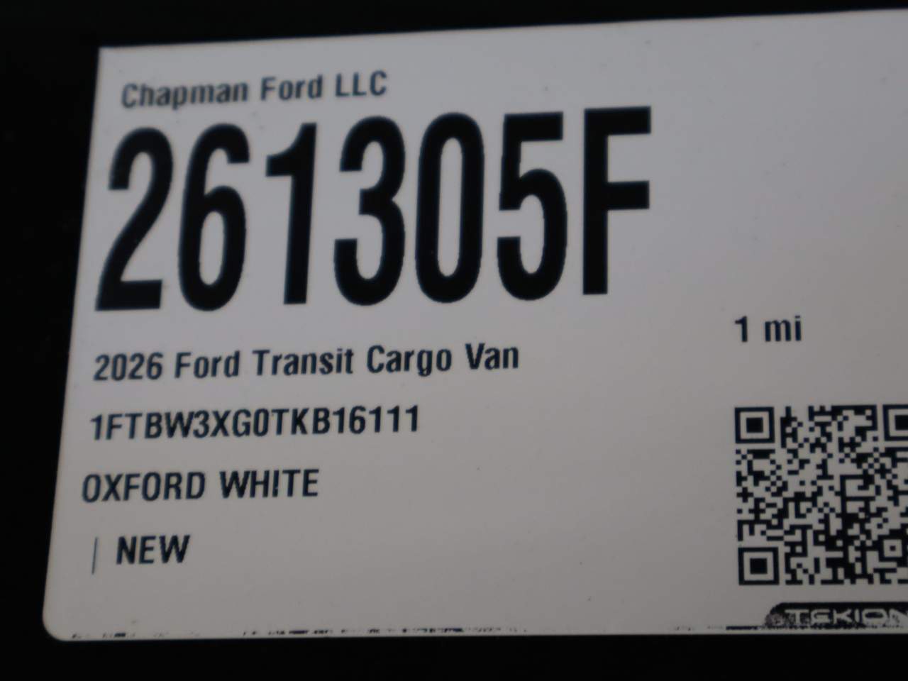 2026 Ford Transit 350