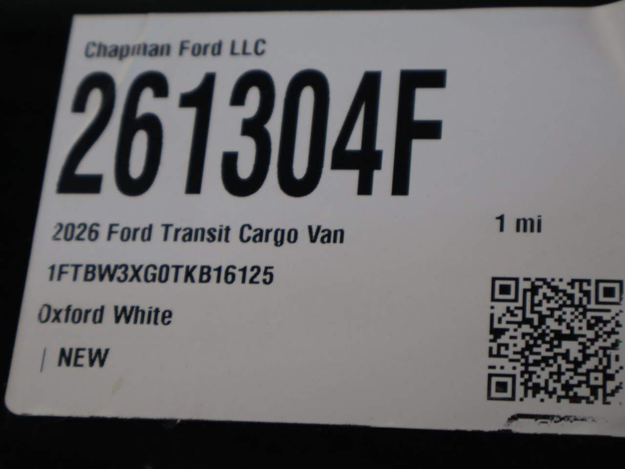2026 Ford Transit 350