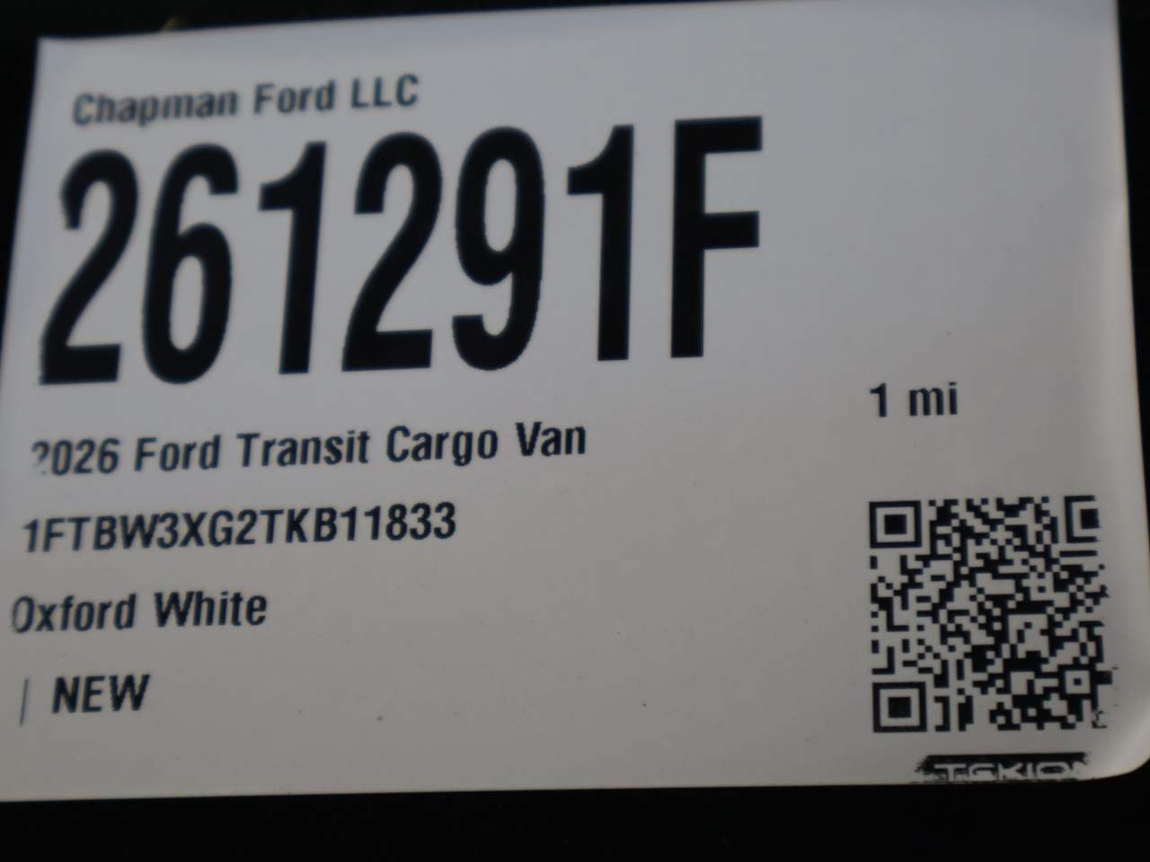 2026 Ford Transit 350