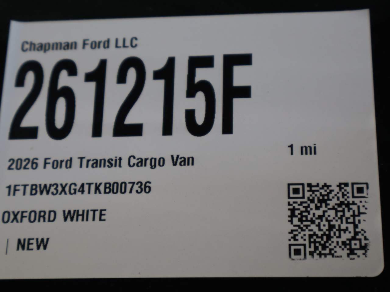 2026 Ford Transit 350