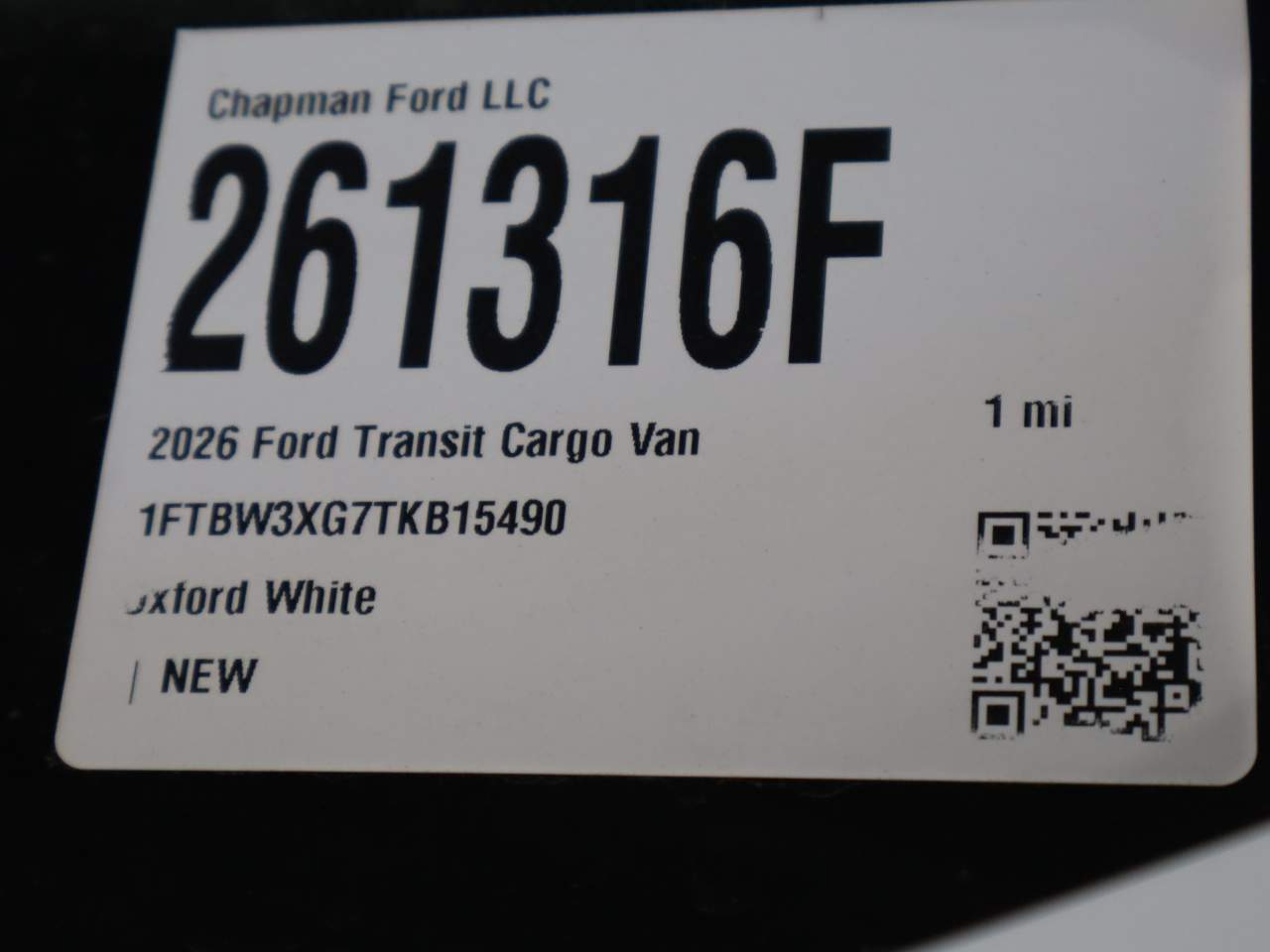 2026 Ford Transit 350