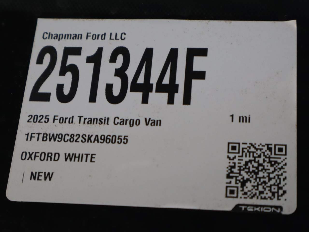 2025 Ford Transit 350