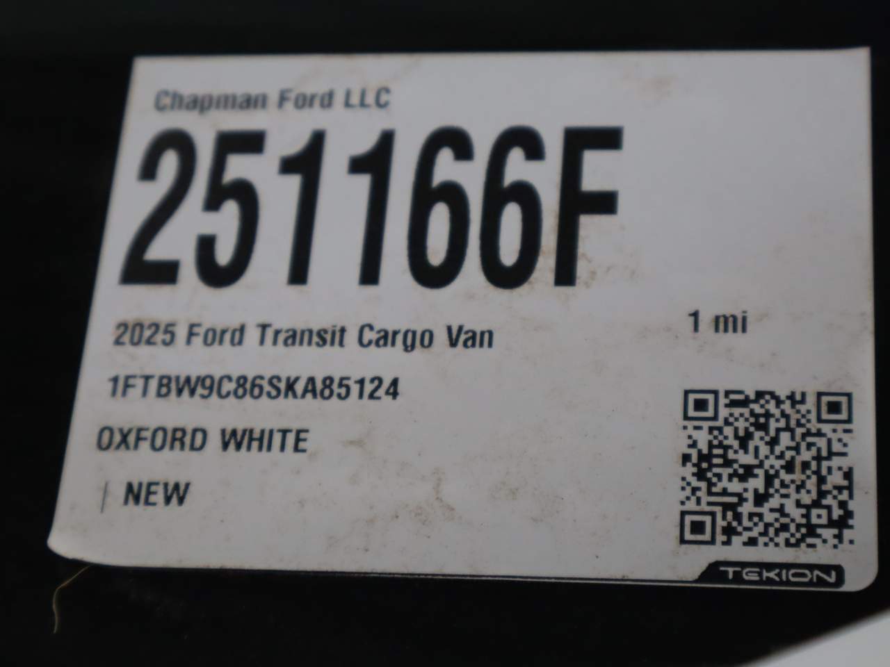 2025 Ford Transit 350