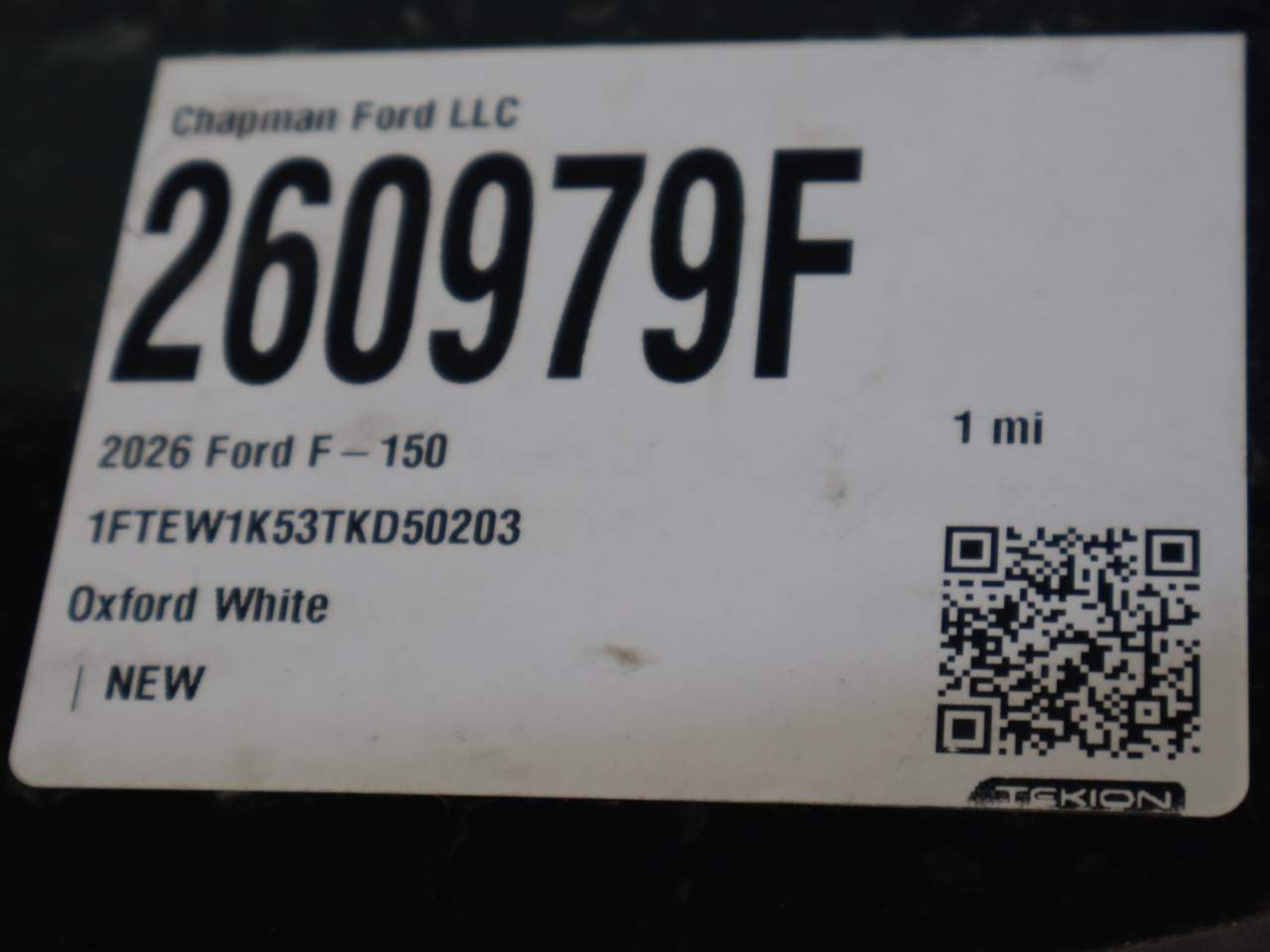 2026 Ford F-150 SuperCrew XL