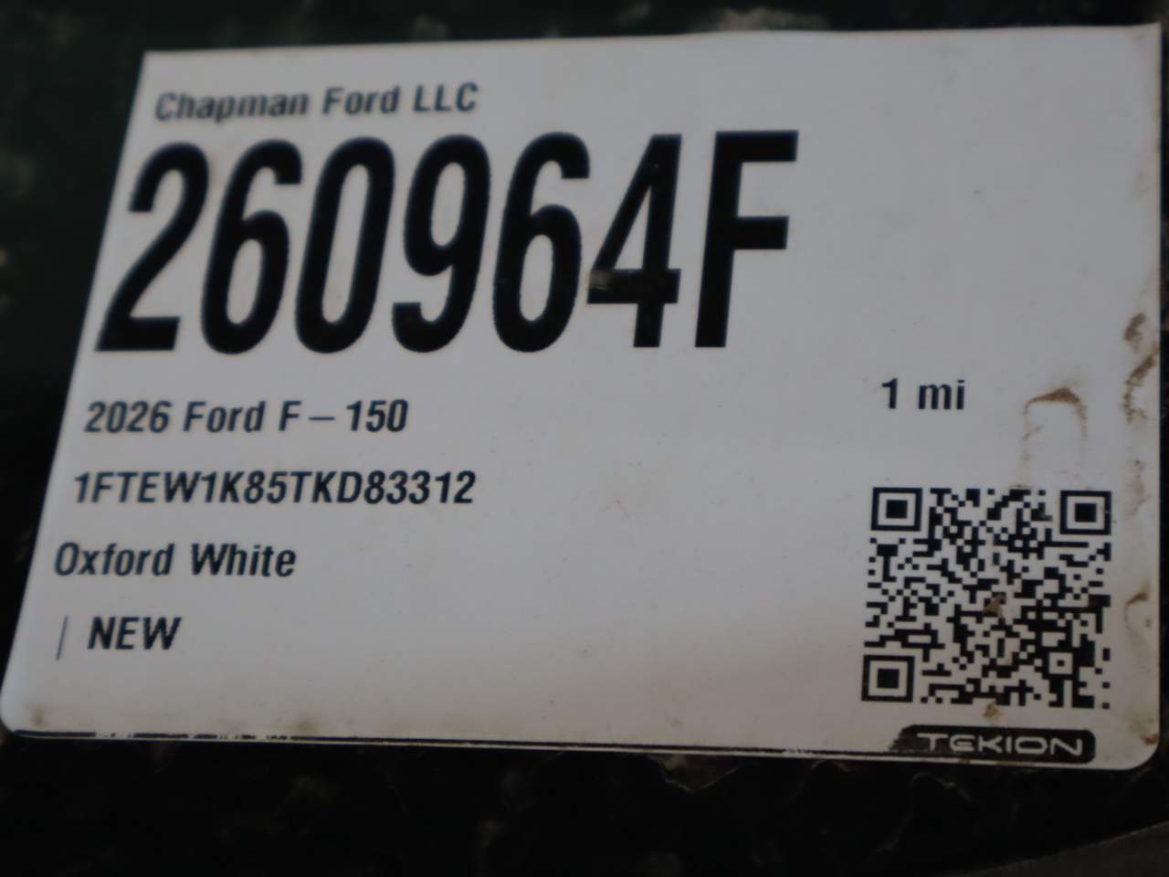 2026 Ford F-150 SuperCrew XL