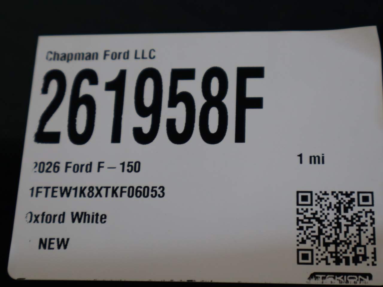 2026 Ford F-150 SuperCrew XL