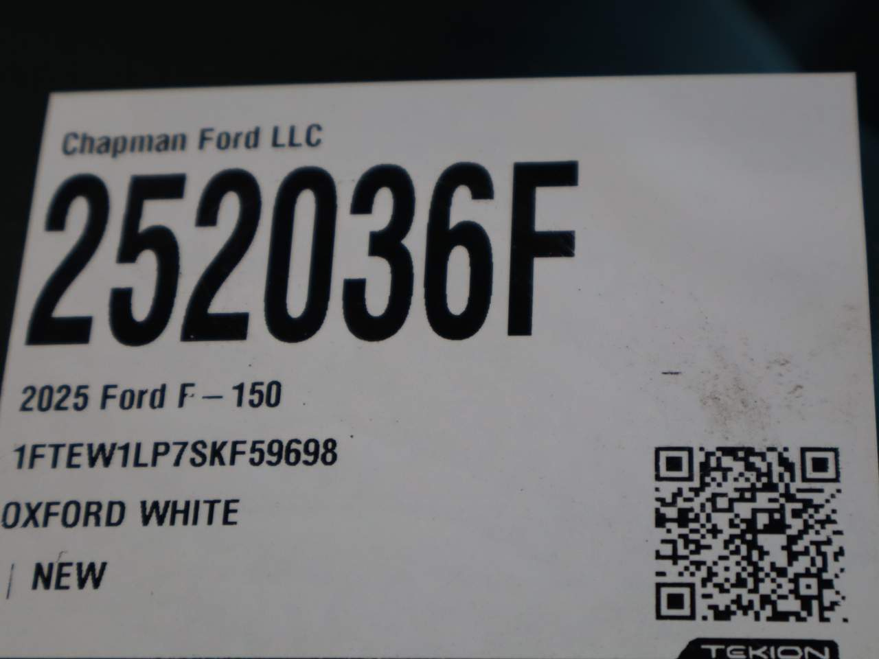 2025 Ford F-150 SuperCrew XL