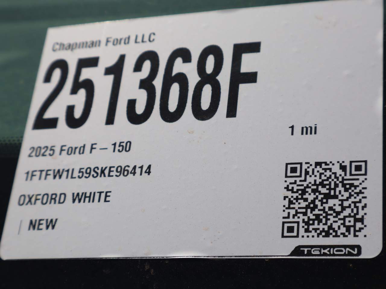 2025 Ford F-150 SuperCrew XL