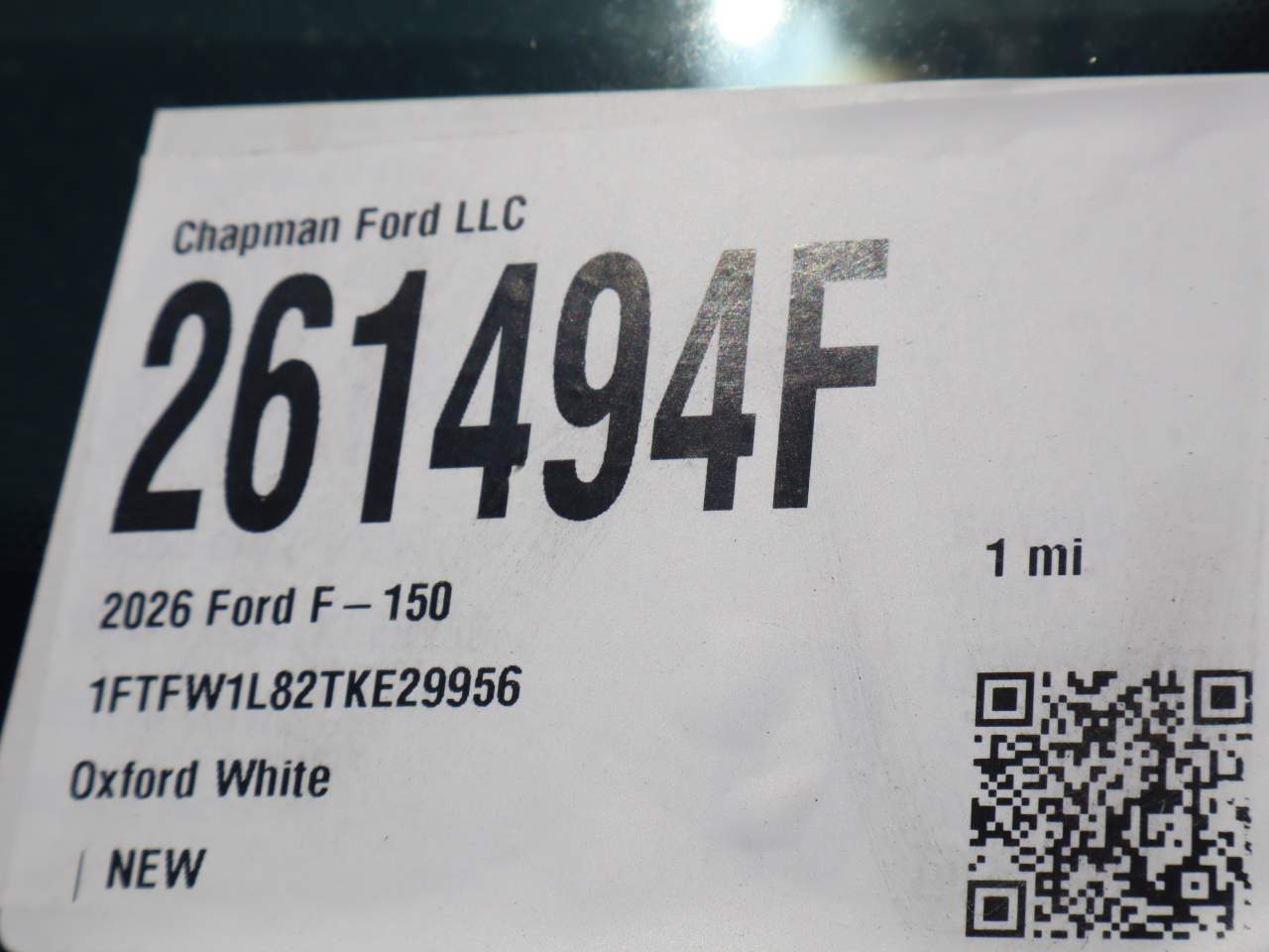 2026 Ford F-150 SuperCrew XL