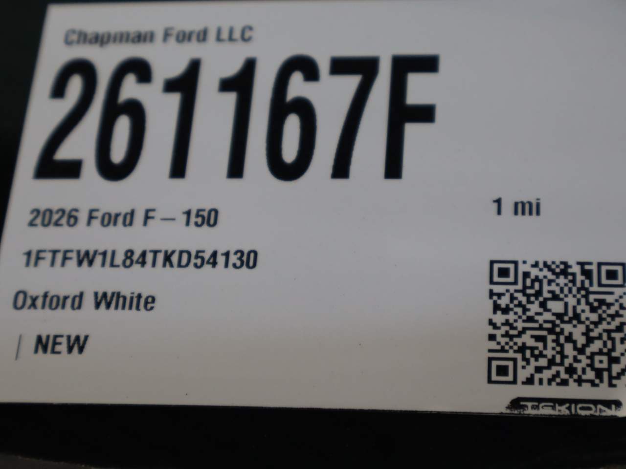 2026 Ford F-150 SuperCrew XL