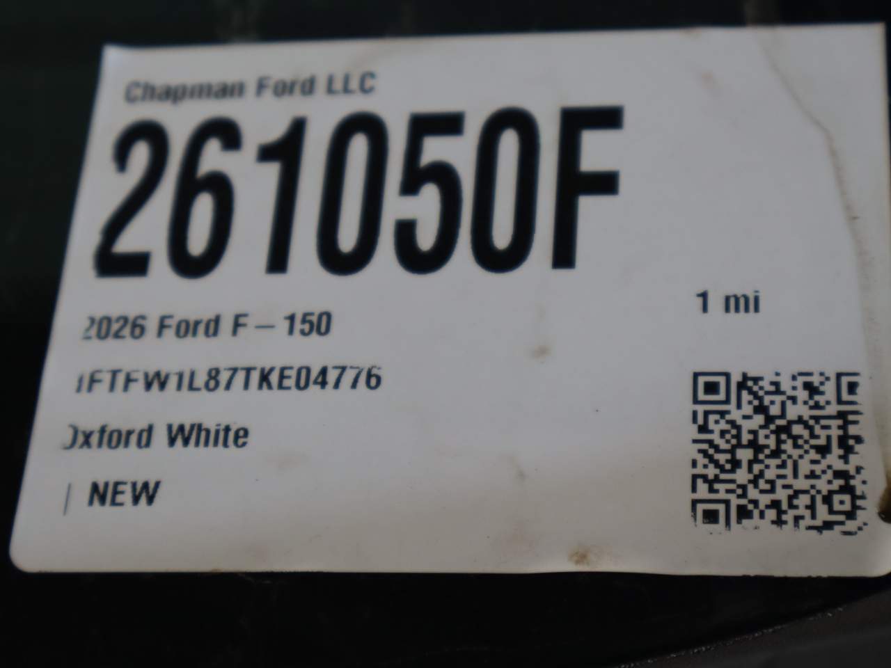 2026 Ford F-150 SuperCrew XL