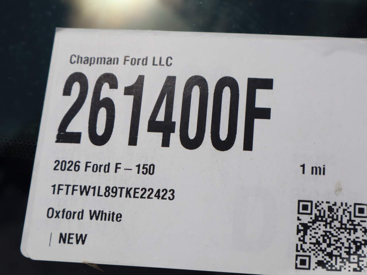 2026 Ford F-150 SuperCrew XL