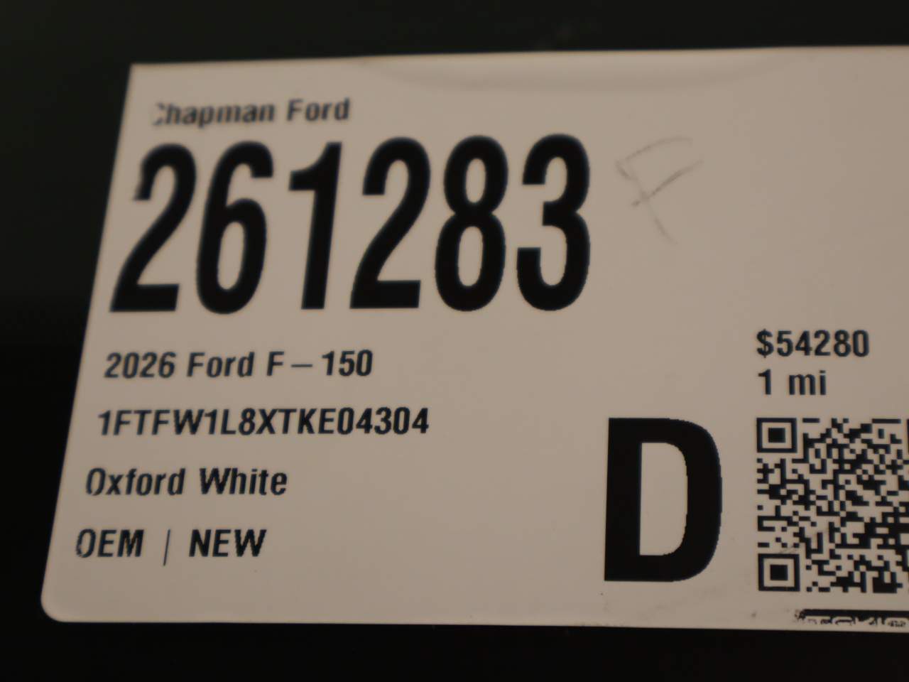 2026 Ford F-150 SuperCrew XL