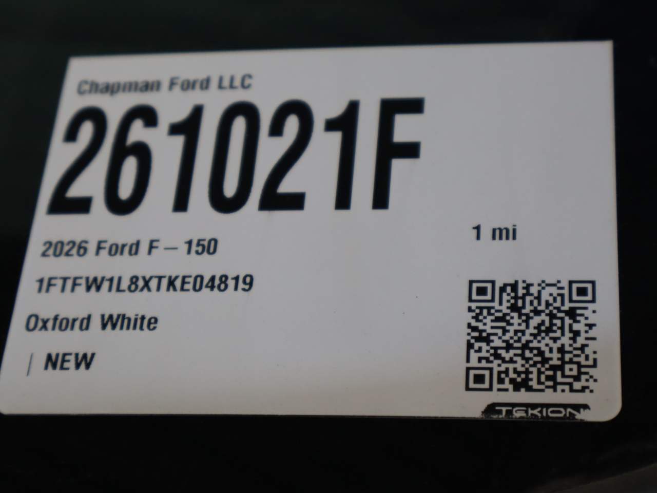 2026 Ford F-150 SuperCrew XL