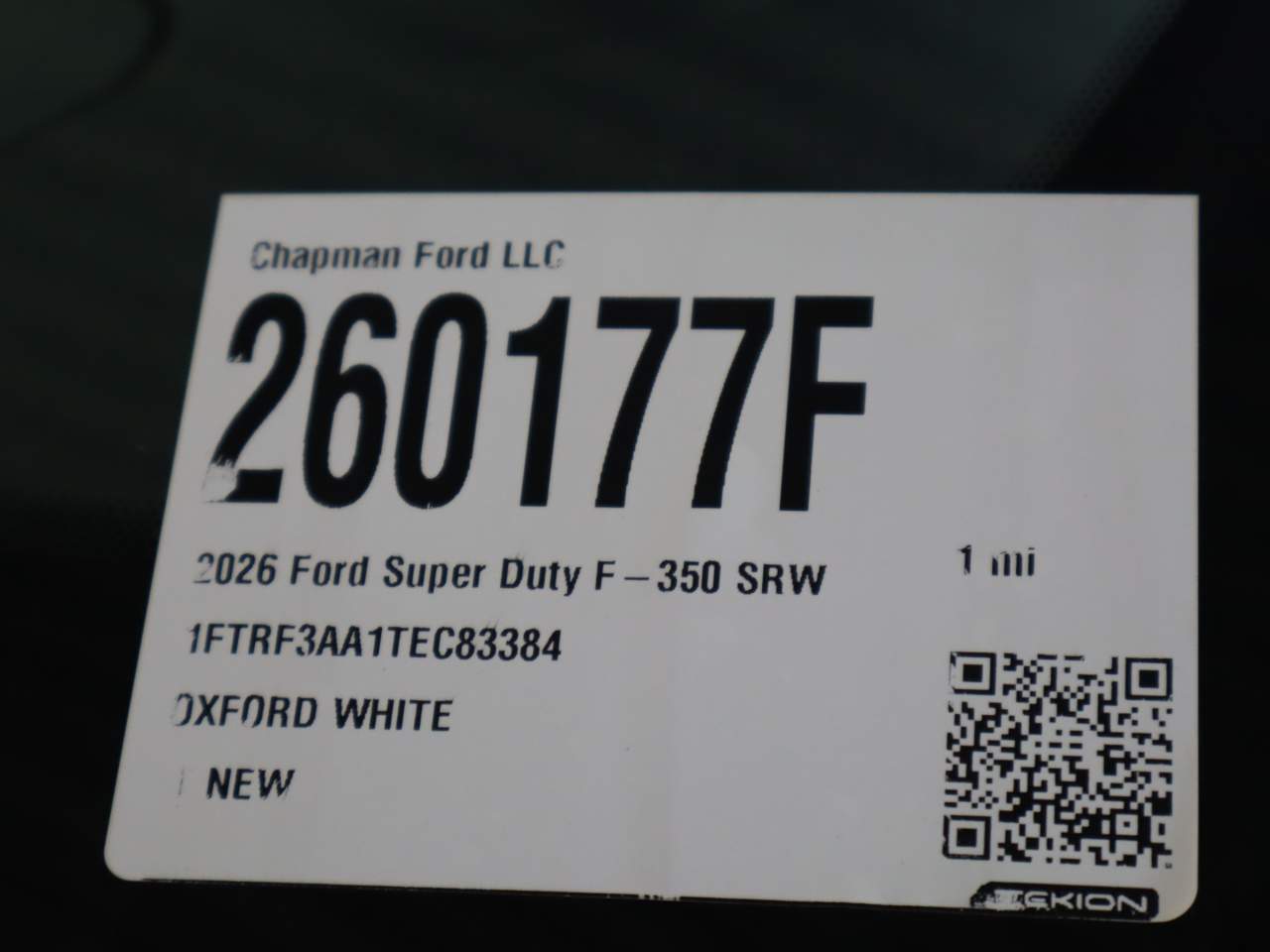 2026 Ford F-350 Super Duty SRW XL