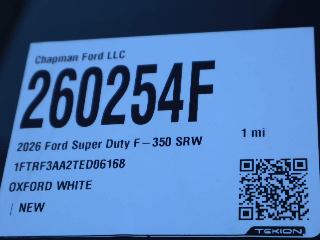 2026 Ford F-350 Super Duty SRW XL