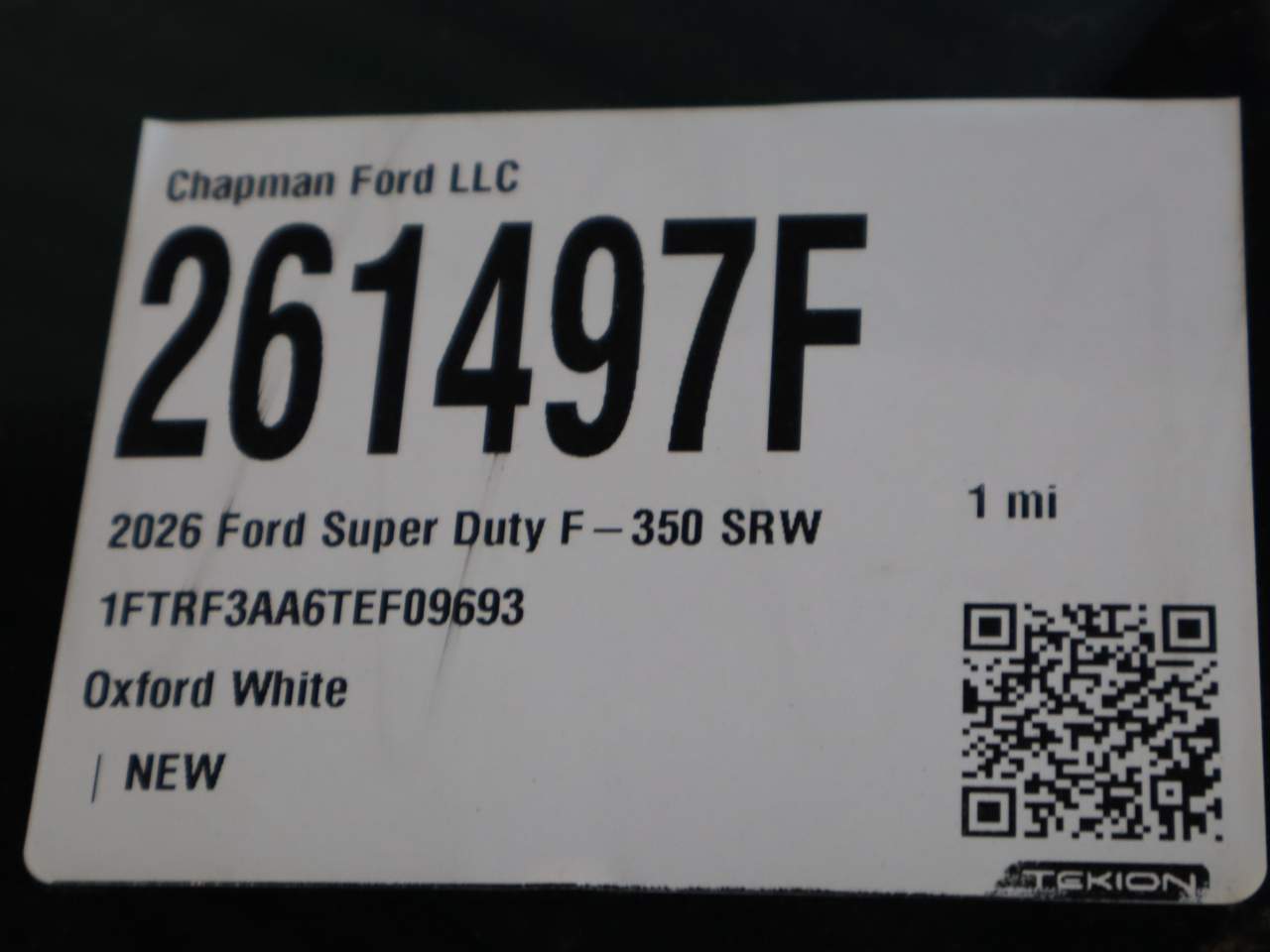 2026 Ford F-350 Super Duty SRW XL