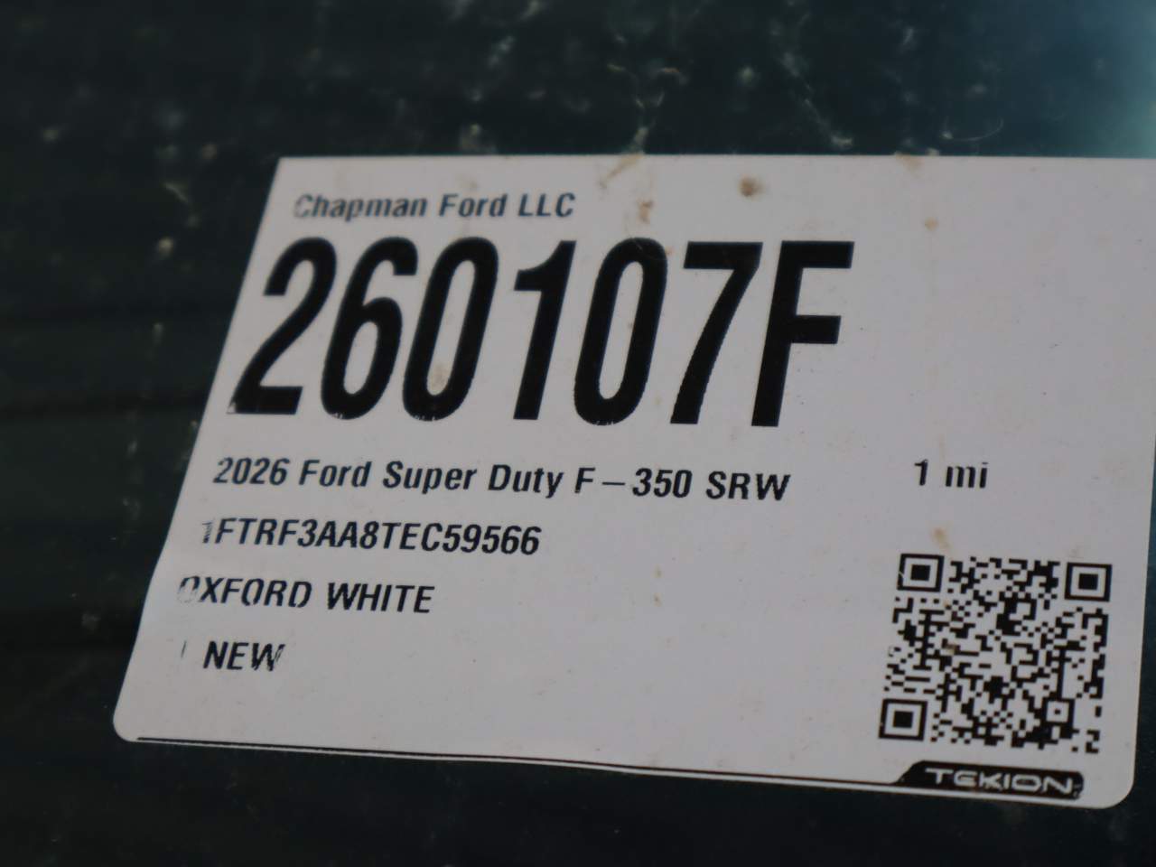 2026 Ford F-350 Super Duty SRW XL