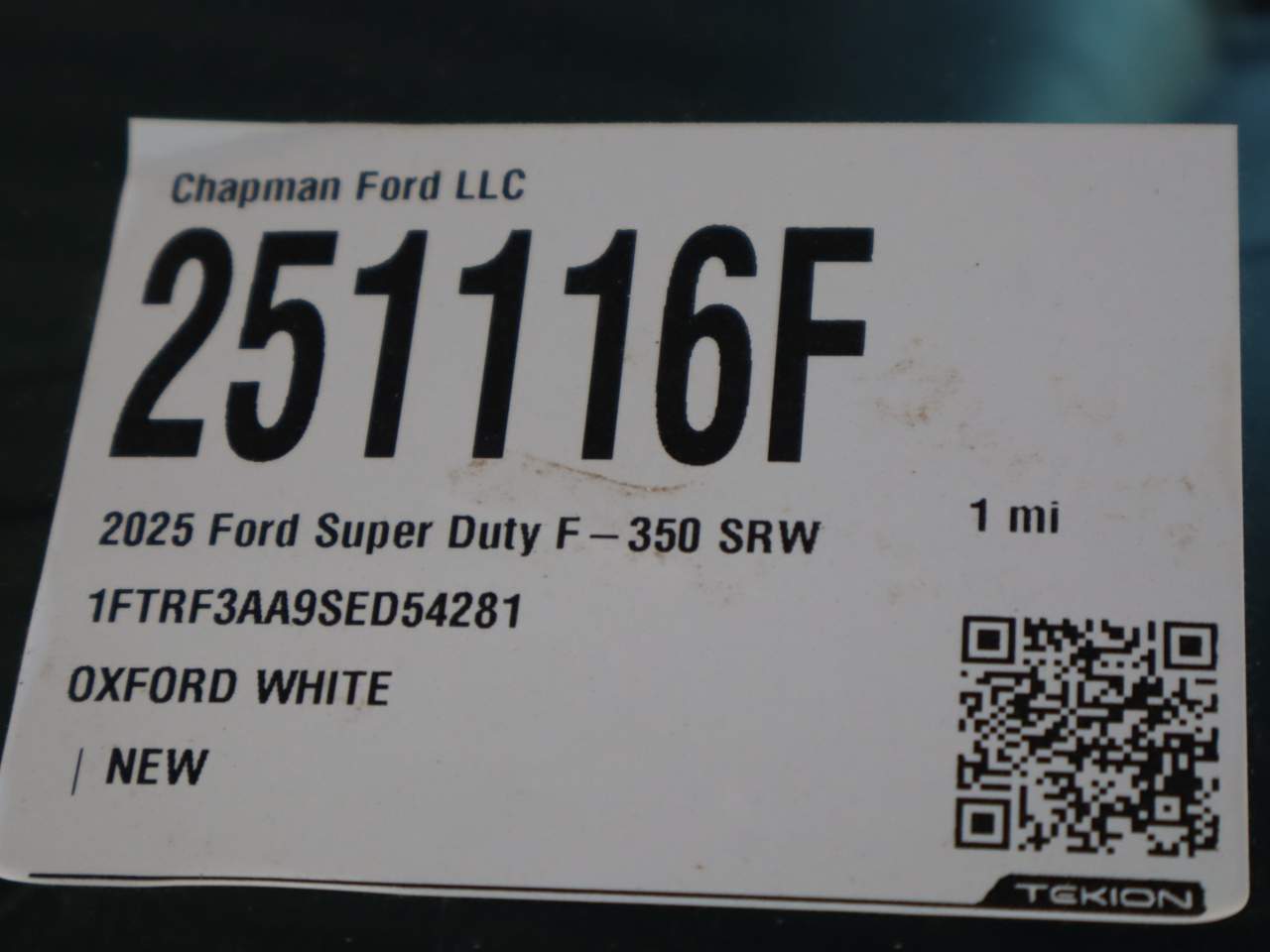 2025 Ford F-350 Super Duty SRW XL