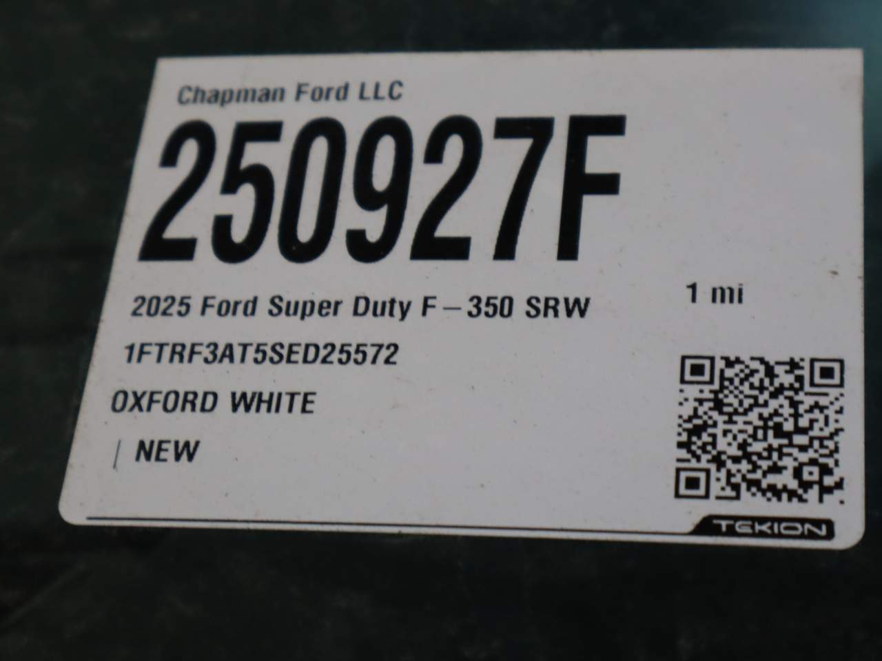 2025 Ford F-350 Super Duty SRW XL