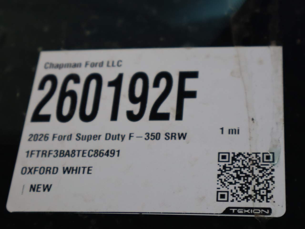 2026 Ford F-350 Super Duty SRW XL