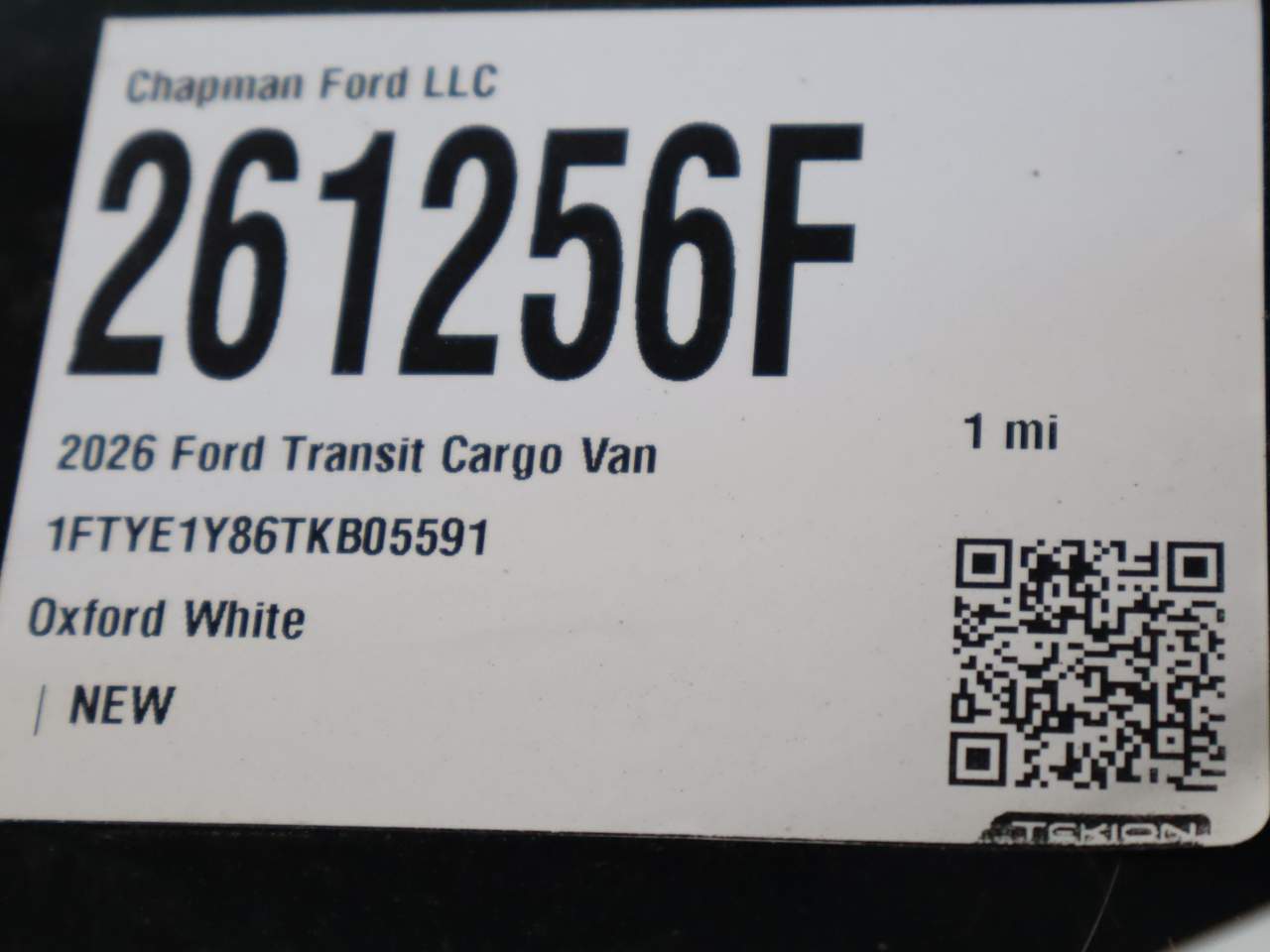 2026 Ford Transit 150