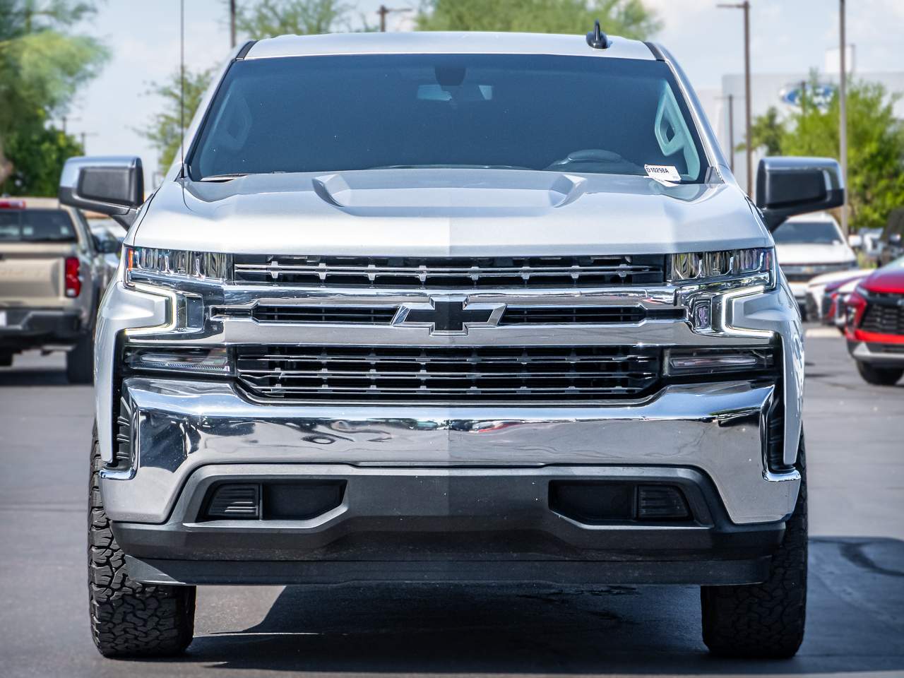 Used 2021 Chevrolet Silverado 1500 LT with VIN 1GCPWCED4MZ285457 for sale in Chandler, AZ