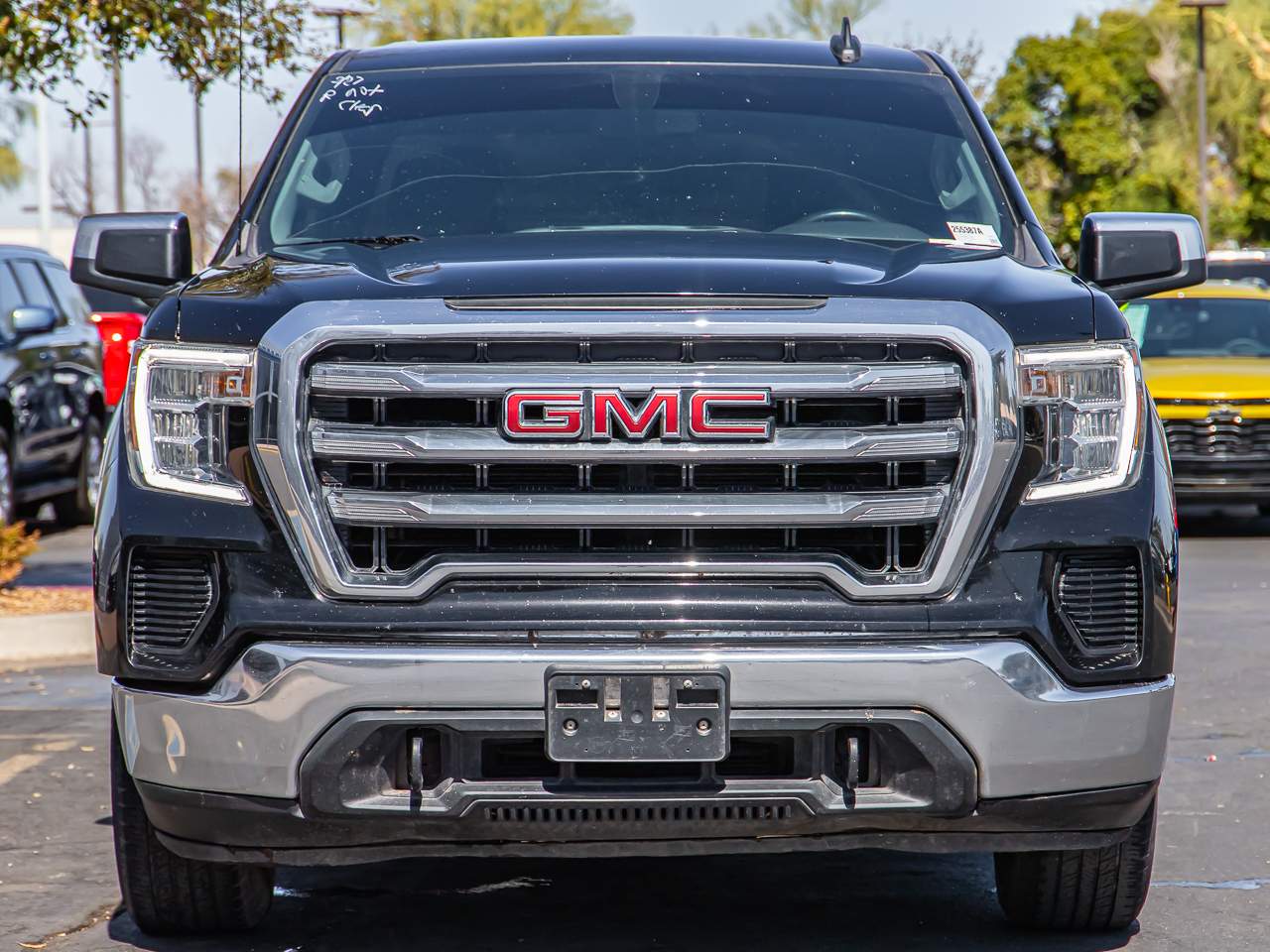 Used 2021 GMC Sierra 1500 SLE with VIN 1GTP9BEK6MZ412290 for sale in Chandler, AZ