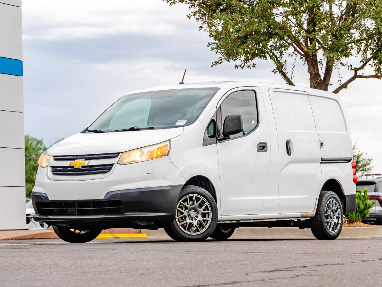 Designer White 2017 Chevrolet City Express Van Front-Wheel Drive Continuously Variable Transmission