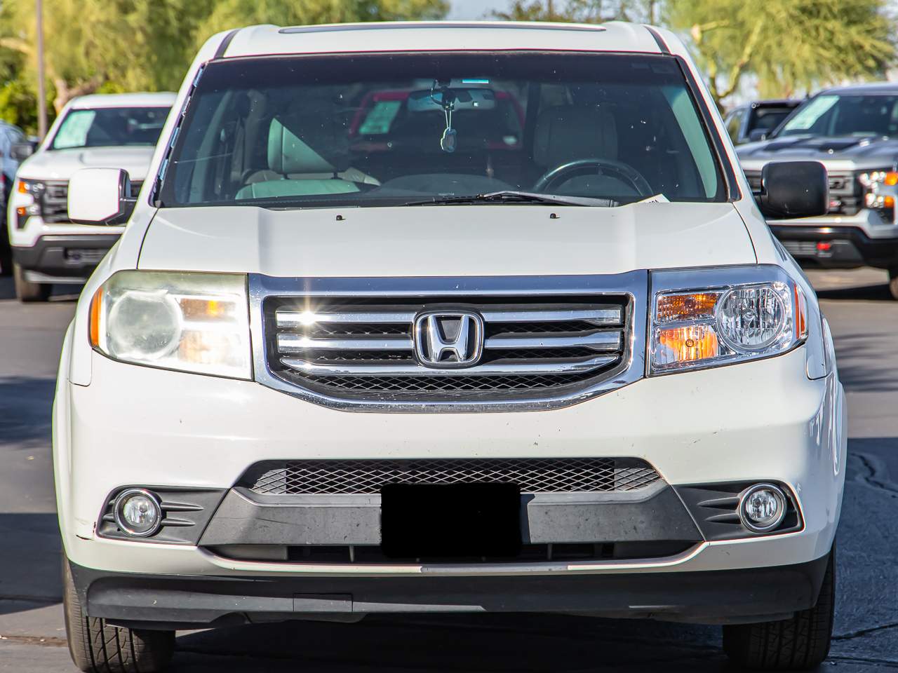 Used 2012 Honda Pilot EX-L with VIN 5FNYF4H7XCB039937 for sale in Chandler, AZ