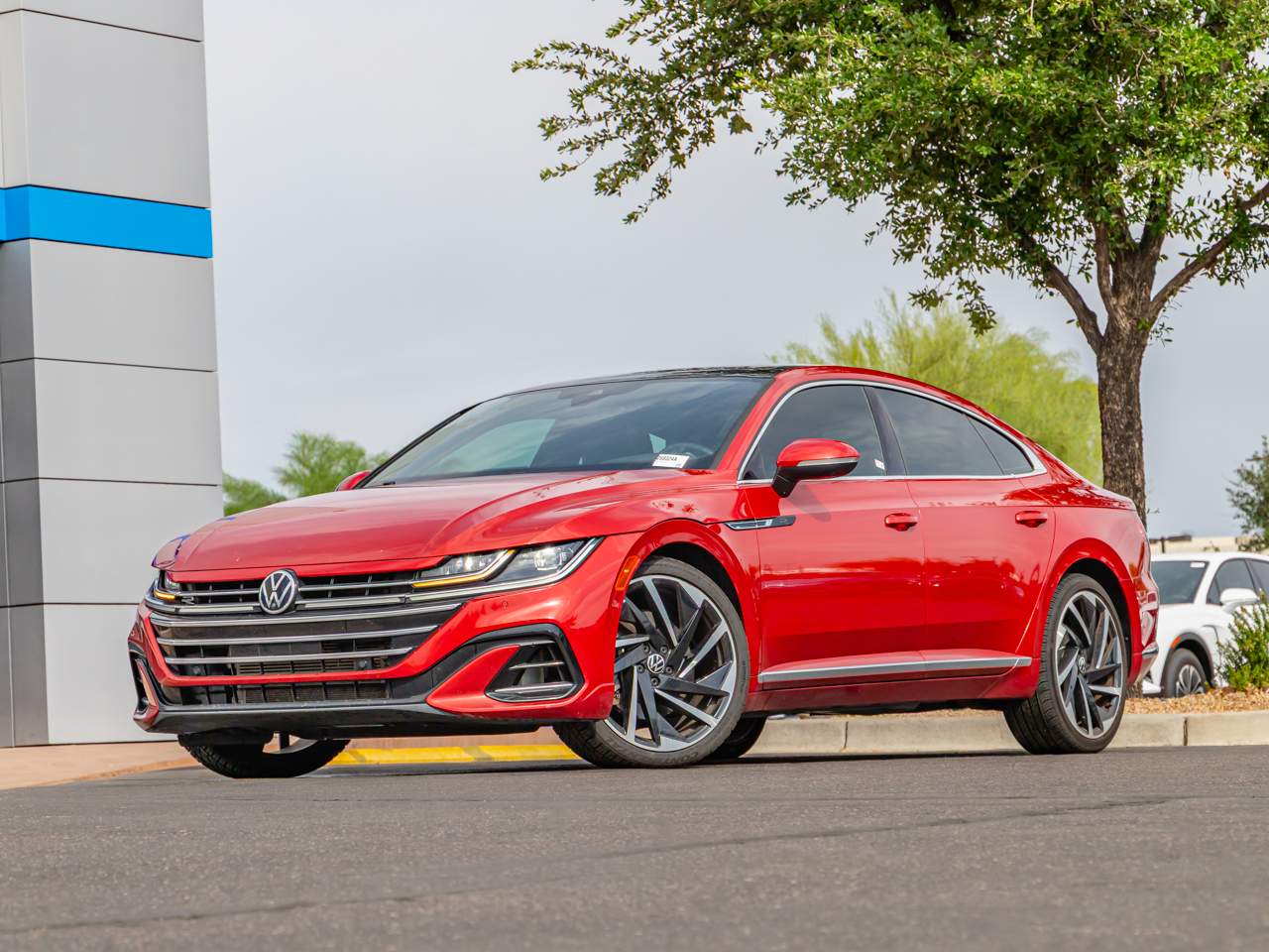 Kings Red Metallic 2021 Volkswagen Arteon SEL Premium R-Line 4Motion Sedan All-Wheel Drive 8-Speed Automatic
