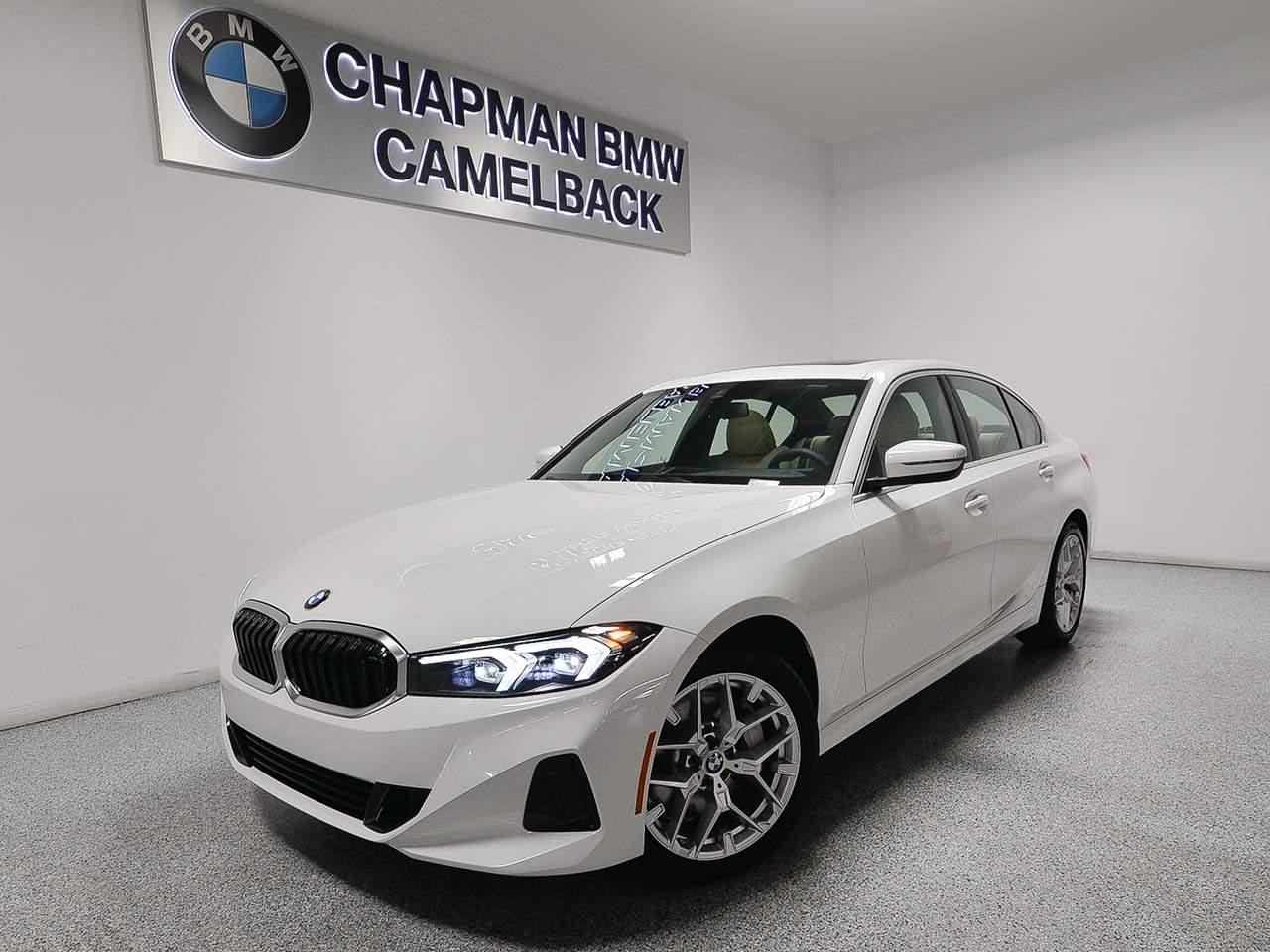 Alpine White 2026 BMW 3 Series Sedan Rear-Wheel Drive