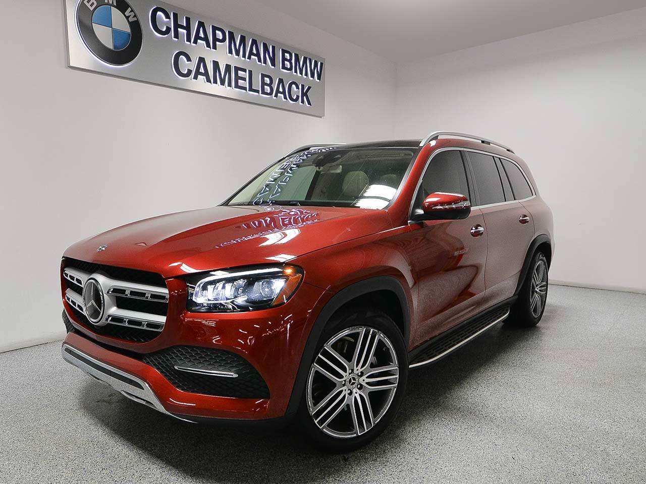 designo Cardinal Red Metallic 2020 Mercedes-Benz GLS 450 4MATIC SUV / Crossover All-Wheel Drive 9-Speed Automatic