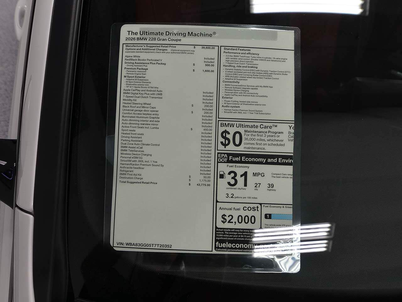 2026 BMW 2 Series 228 - Photo 17