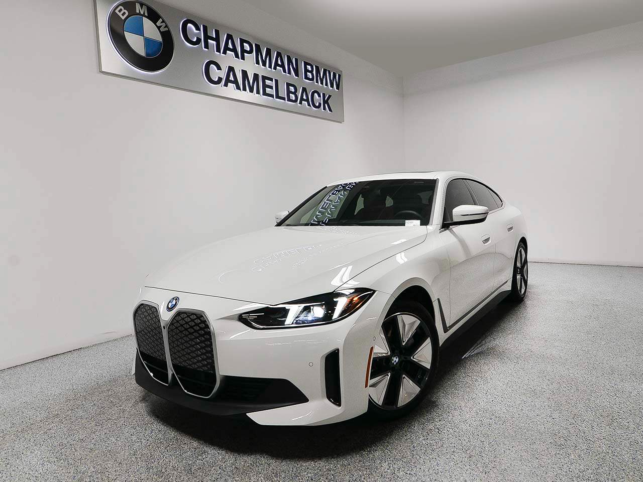 Alpine White 2025 BMW i4 eDrive40 Gran Coupe FWD Sedan Rear-Wheel Drive 1-Speed Dual Clutch