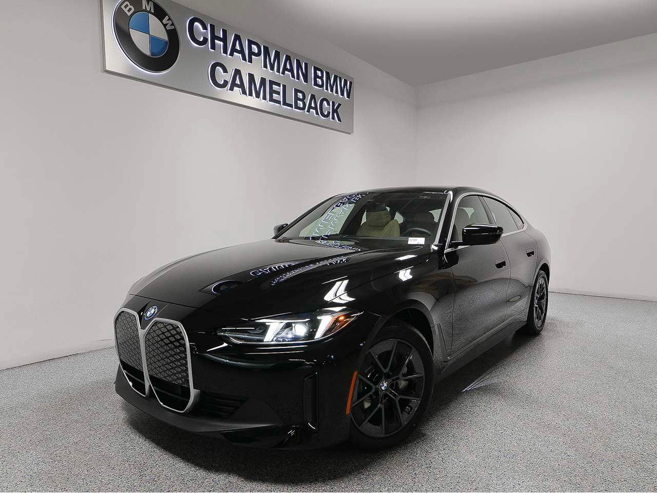 Jet Black 2025 BMW i4 eDrive40 Gran Coupe FWD Sedan Rear-Wheel Drive 1-Speed Dual Clutch