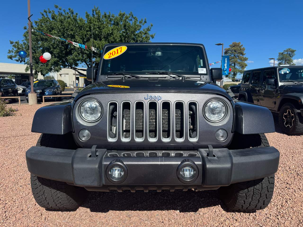 Used 2017 Jeep Wrangler Unlimited Sahara with VIN 1C4BJWEG9HL717411 for sale in Payson, AZ