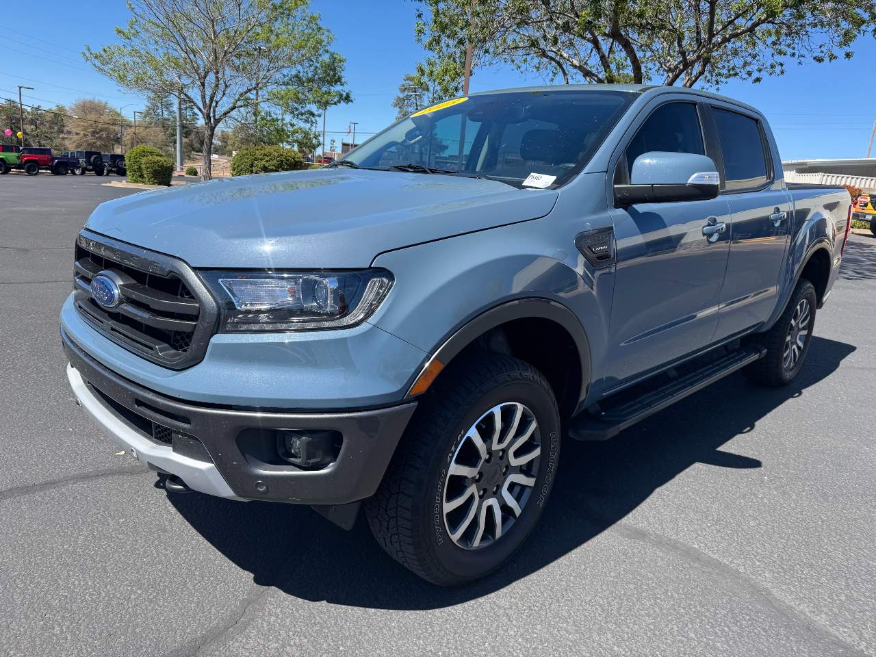 Carbonized Gray 2023 Ford Ranger XL SuperCrew 4WD Pickup Truck Four-Wheel Drive Automatic
