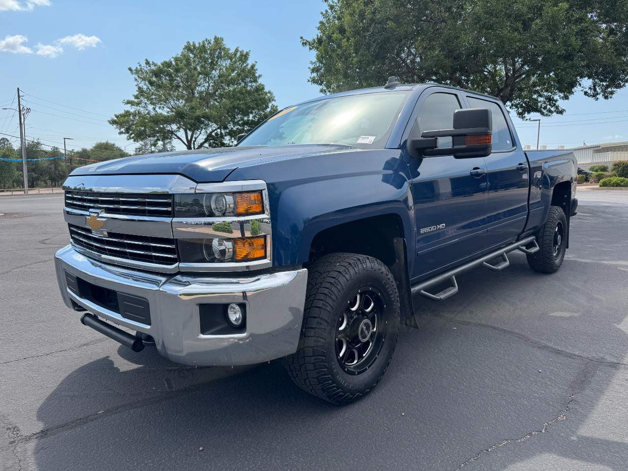 Blue Metallic 2016 Chevrolet Silverado 2500HD Pickup Truck Four-Wheel Drive 6-Speed Automatic