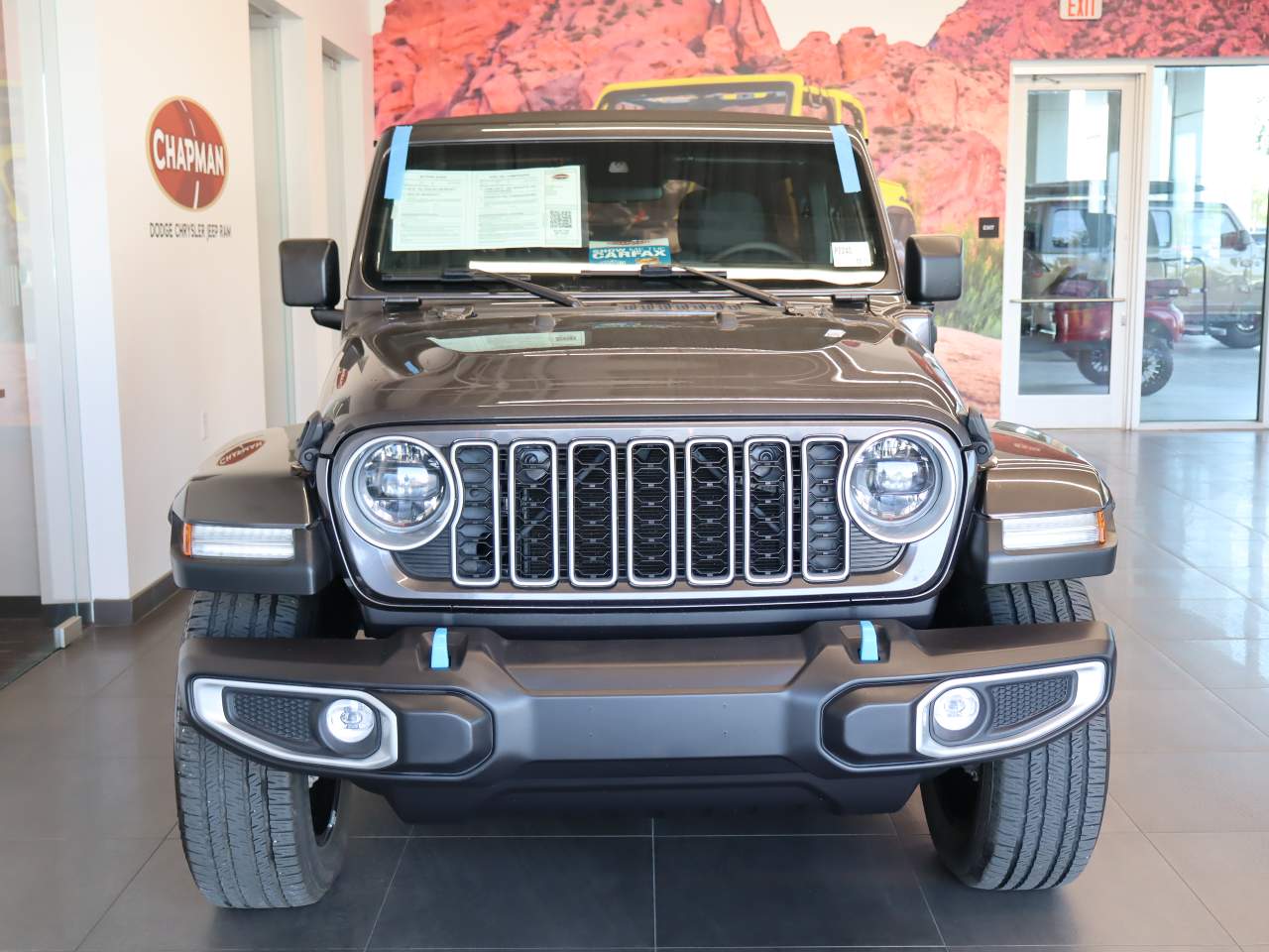 Used 2024 Jeep Wrangler 4xe Sahara 4XE with VIN 1C4RJXP61RW362081 for sale in Scottsdale, AZ