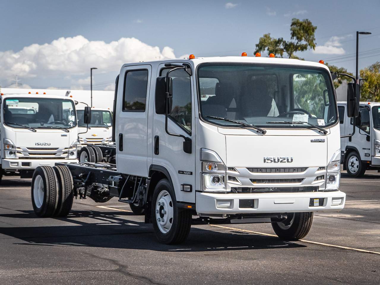 2025 Isuzu Crew Cab Cab Over Engine