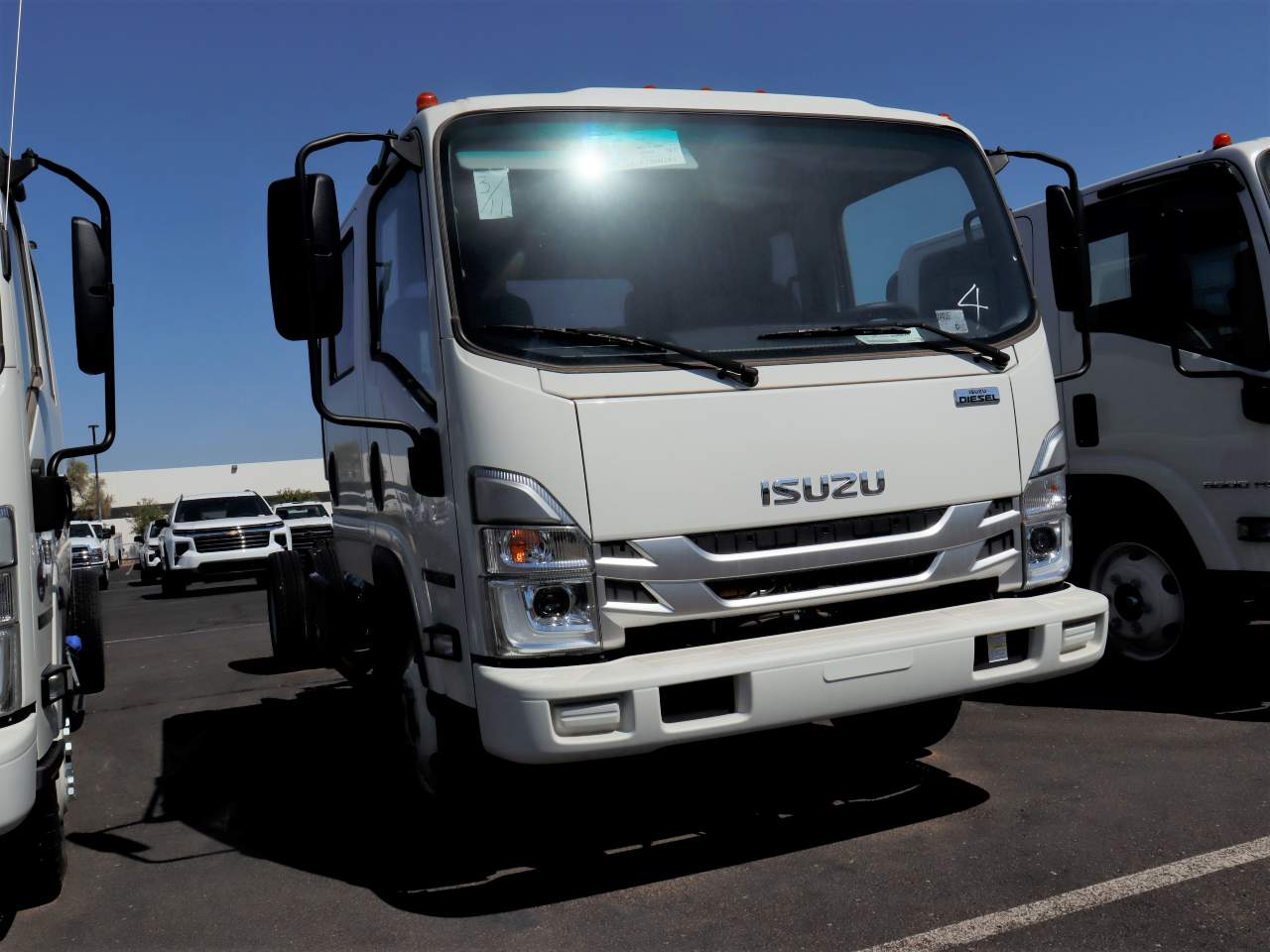 2024 Isuzu Crew Cab Cab Over Engine