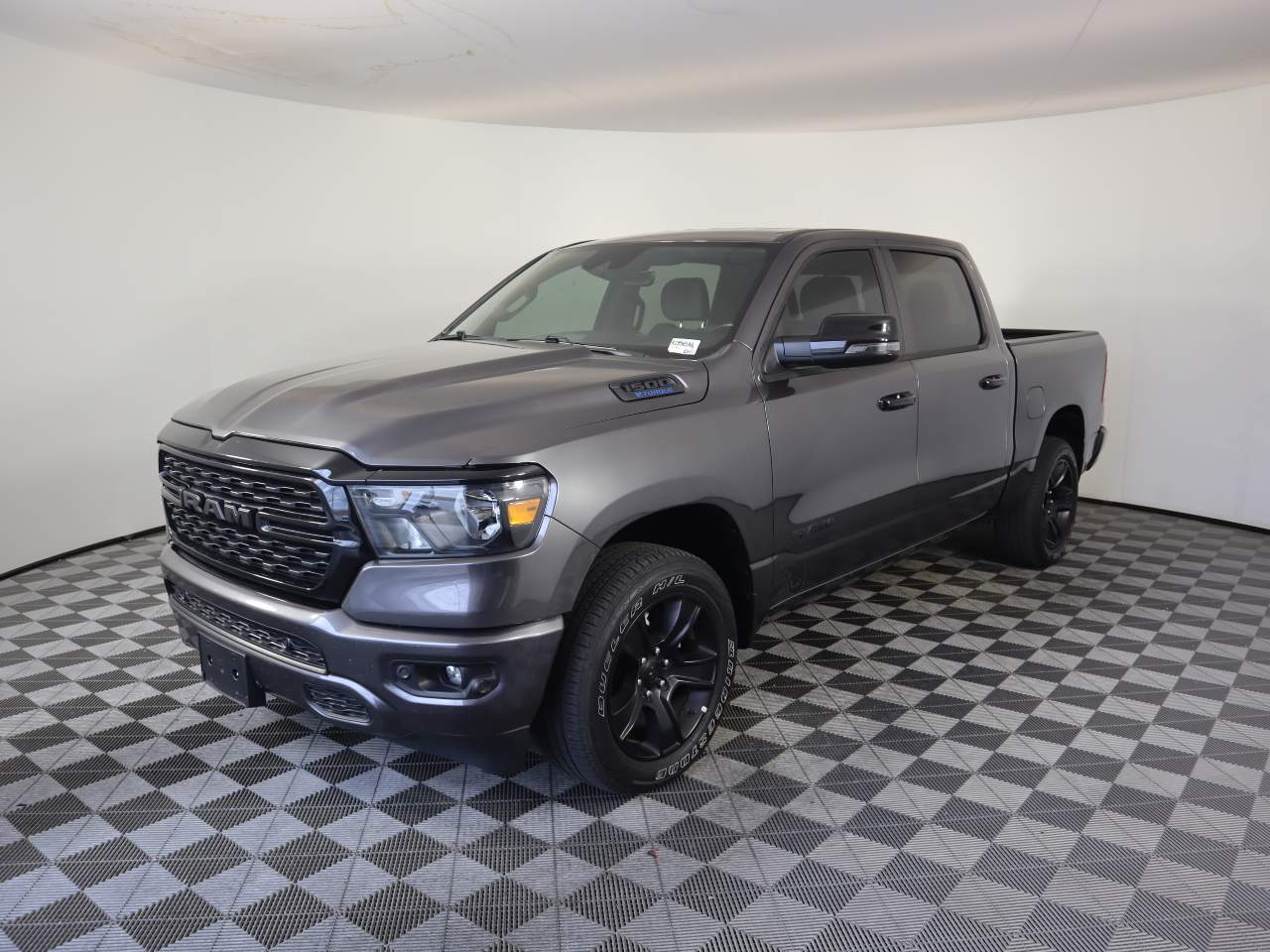 Gray (Granite Crystal Metallic Clear Coat) 2024 RAM 1500 Pickup Truck Four-Wheel Drive 8-Speed Automatic