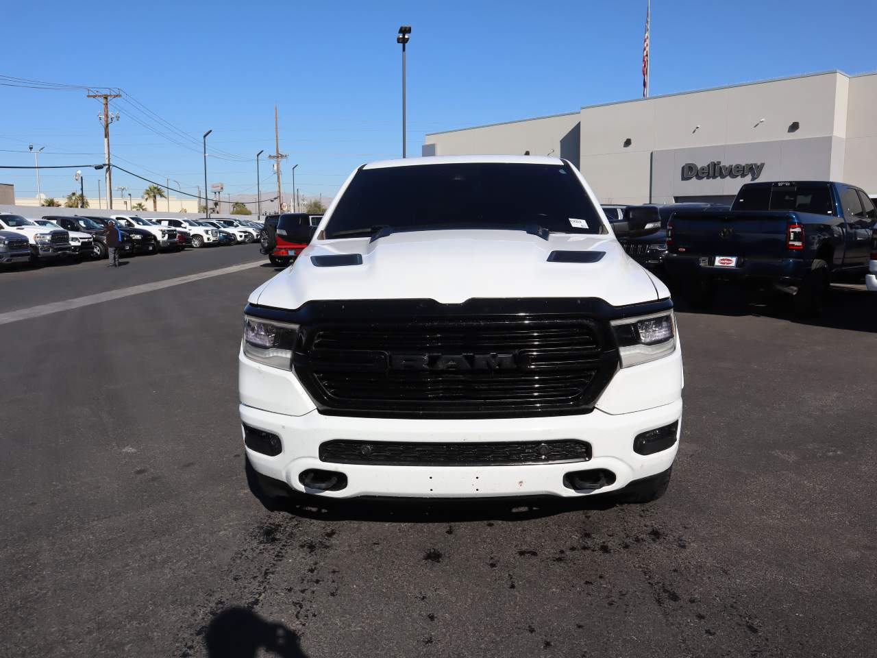 Used 2021 RAM Ram 1500 Pickup Laramie with VIN 1C6SRFJT1MN654418 for sale in Las Vegas, NV