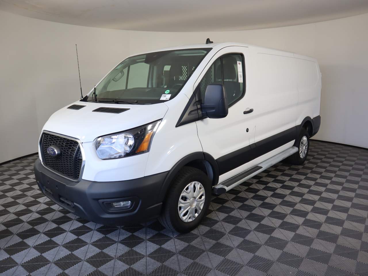 Oxford White 2024 Ford Transit Cargo 250 Low Roof LB RWD Van Rear-Wheel Drive Automatic