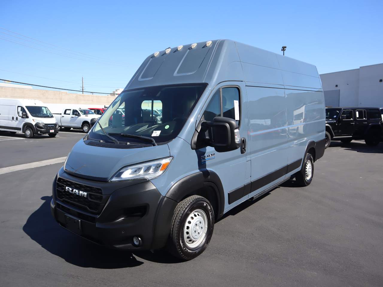 Squid Ink 2024 RAM ProMaster EV Delivery 159 Super High Roof Step Van FWD Van Front-Wheel Drive 1-Speed Dual Clutch