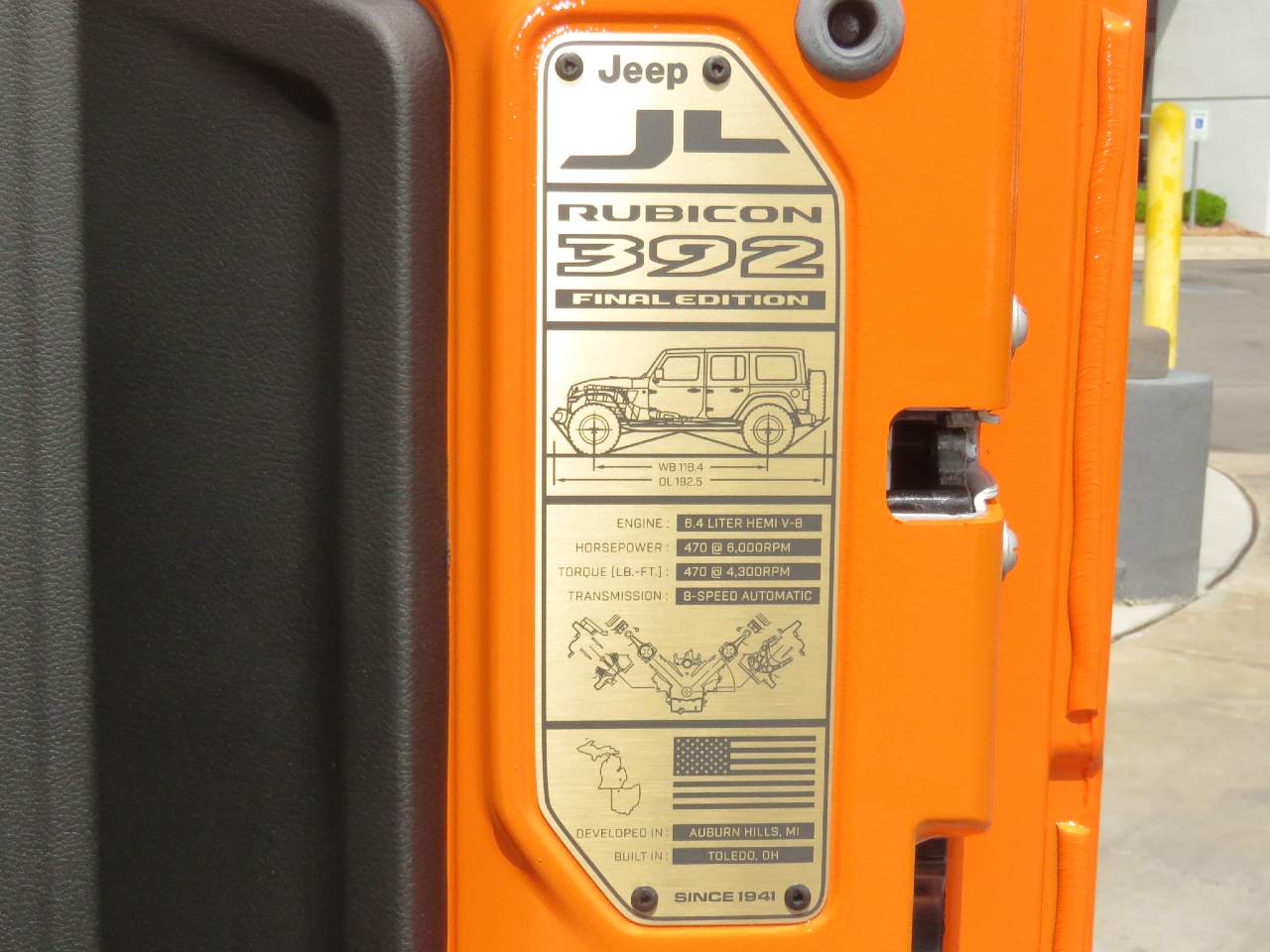 2025 Jeep Wrangler Rubicon 392 Final Edition 4dr