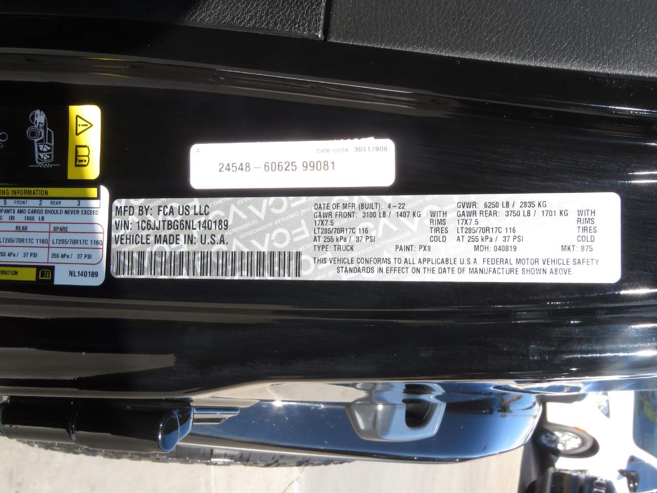 2022 Jeep Gladiator Rubicon Crew Cab