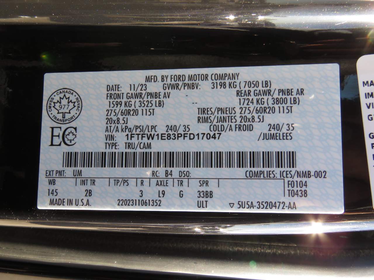 2023 Ford F-150 Lariat - Photo 7